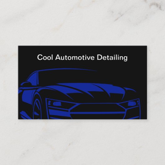 Koelste Visitekaartjes voor autoauto-informatie (Voorkant)