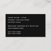 Koelste Visitekaartjes voor autotechnologie (Achterkant)