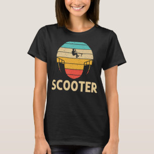 Koelstomp scooter voor mannen Elektrische scooter T-shirt