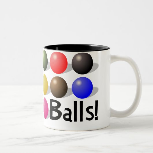 Koelt Mok voor Snooker Spelers en ALLES! (Rechts)