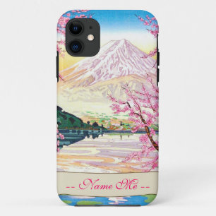 Koeltegevende oosterse Japanse Fuji-lente-kersboom Case-Mate iPhone Case