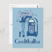 Koelthulhu ( Cool Cthulhu ) Briefkaart (Voorkant / Achterkant)