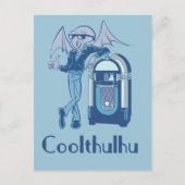 Koelthulhu ( Cool Cthulhu ) Briefkaart (Voorkant)