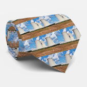 Koeltorens van een kerncentrale stropdas (Opgerold)