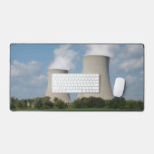Koeltorens voor Plant van kernenergie Bureaumat (Keyboard & Muis)