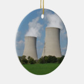 Koeltorens voor Plant van kernenergie Keramisch Ornament (Rechts)