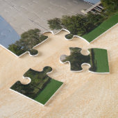 Koeltorens voor Plant van kernenergie Legpuzzel (Zijkant)