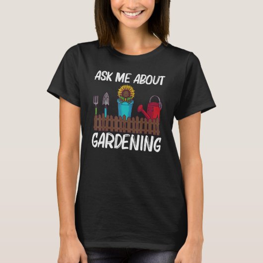Koeltuinbouw voor mannen Gardener Garden T-shirt (Voorkant)