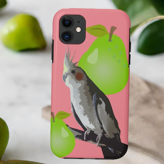 Koelvederwild, paardenpekelroze roze vogel Case-Mate iPhone case