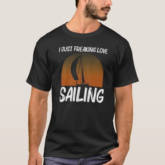 Koelverkoop voor mannen Zeilboot Sailor Sailor T-shirt (Voorkant)