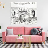 Koelvis Canvas Afdruk (Insitu (Woonkamer))