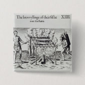 Koelvis Vierkante Button 5,1 Cm (Voorkant)