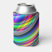 koelvloeistof voor abstracte flessen, koel blikjeskoeler (Blikje Achterkant)