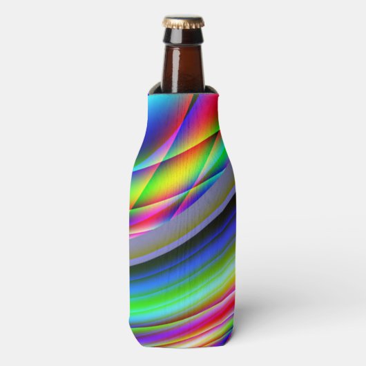 koelvloeistof voor abstracte flessen, koel flesjeskoeler (Fles Voorkant)