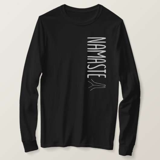 Koelvormig design Namaste l Mindfulness women T-shirt (Design voorkant)