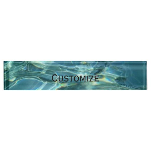 Koelwater Naambordje (Voorkant)