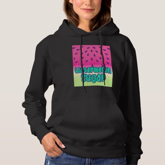 Koelwatermeloen Hoodie (Voorkant)