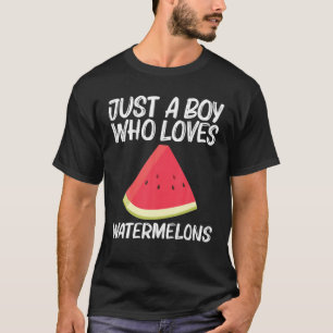 Koelwatermeloen voor Kinder rode meloenen T-shirt