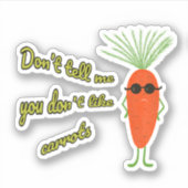 Koelwortel Sticker (Voorkant)