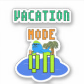 Koelzeeleeuw Sticker (Voorkant)