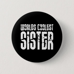 Koelzisters : Worlds koelste zuster Ronde Button 5,7 Cm