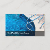 Koelzwembad en luierthema visitekaartje (Voorkant)