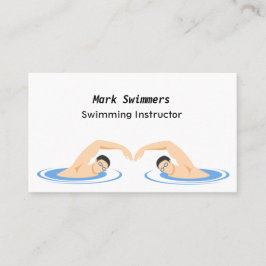 Koelzwembadinstructeur Visitekaartje