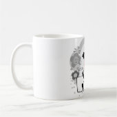Koemelk drink koffiemok (Links)
