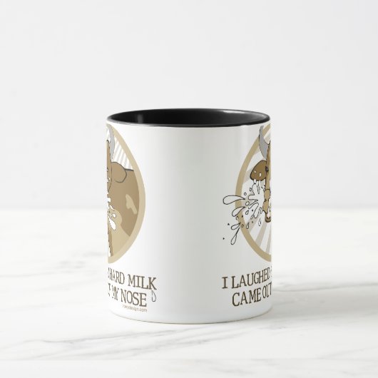 Koemelk uit mijn neus mok (Midden)