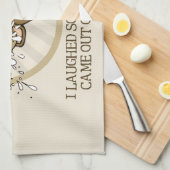 Koemelk uit mijn neus theedoek (Quarter Fold)