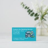 Koene Autowasserij Detailing Service Visitekaartje (Staand voorkant)