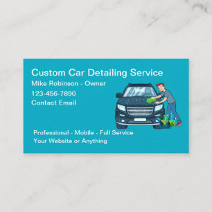 Koene Autowasserij Detailing Service Visitekaartje