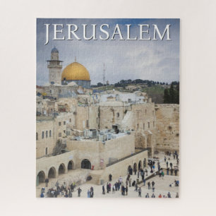 Koepel van de rots   Western Wall Plaza, Jeruzalem Legpuzzel