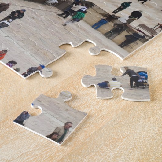 Koepel van de rots | Western Wall Plaza, Jeruzalem Legpuzzel (Zijkant)