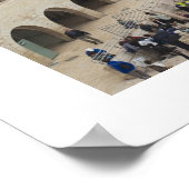 Koepel van de rots | Western Wall Plaza, Jeruzalem Poster (Hoek)