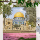 Koepel van de rotsheilige moskee Jeruzalem Palesti Briefkaart