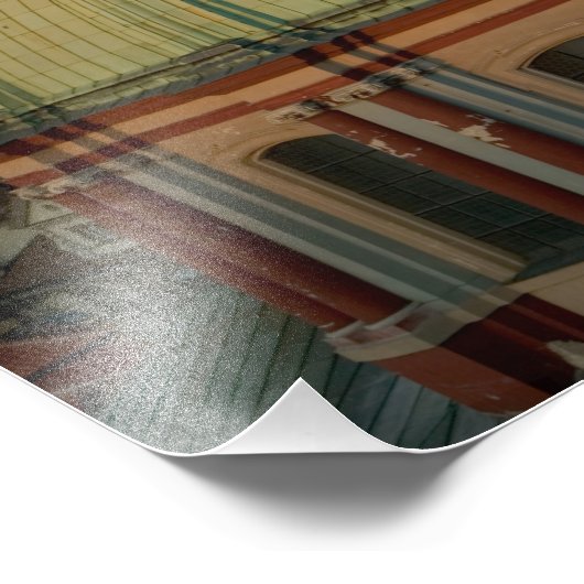 Koepel van de Sint-Francis, Praag, Tsjechisch Foto Afdruk (Hoek)