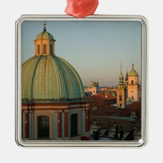 Koepel van de Sint-Francis, Praag, Tsjechisch Metalen Ornament (Voorkant)