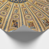 Koepel van de Sint-Pietersbasiliek - Vaticaan, Rom Cadeaupapier (Hoek)