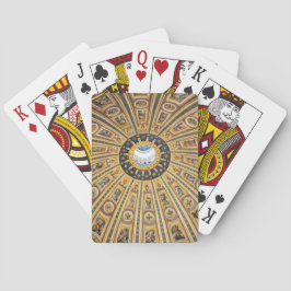 Koepel van de Sint-Pietersbasiliek - Vaticaan, Rom Pokerkaarten