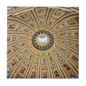 Koepel van de Sint-Pietersbasiliek - Vaticaan, Rom Tegeltje (Voorkant)