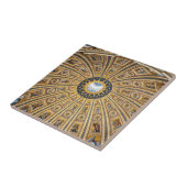 Koepel van de Sint-Pietersbasiliek - Vaticaan, Rom Tegeltje (Zijkant)