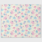 Koepel van het theetheepatroon cadeaupapier (Vlak)