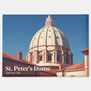 Koepel van Sint-Pieter (Cupola) Vaticaanstad Magneet