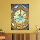 koepelinterieur canvas afdruk (Insitu (Woonkamer))