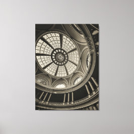 koepelinterieur canvas afdruk