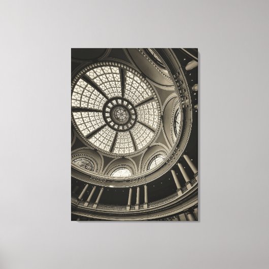 koepelinterieur canvas afdruk (Voorkant)