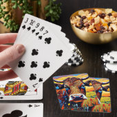 Koeportret 1 pokerkaarten (Insitu)