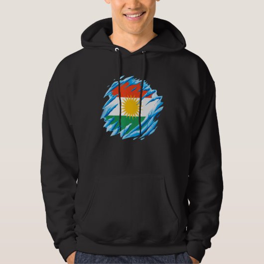 Koerdisch Koerdisch Hoodie (Voorkant)