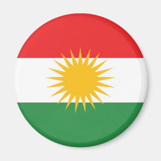 Koerdische etnische vlag magneet